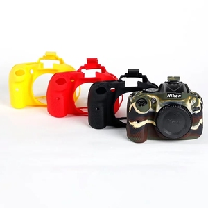 Housse de Protection en Silicone Souple pour <span class=keywords><strong>Appareil</strong></span> <span class=keywords><strong>Photo</strong></span> <span class=keywords><strong>Nikon</strong></span> D5200, Étui de Corps en Caoutchouc - Product Image 5