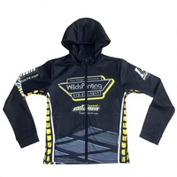 Produsen Pakaian Custom Jaket Hoodie Pria Berkualitas Tinggi dengan Ritsleting Depan Penuh dan Tanpa Desain