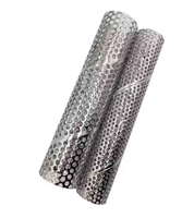 Tube filtrant perforé en acier inoxydable 316 personnalisé avec trous perforés, filtre à liquide intégré à la pompe pour utilisation en aquarium