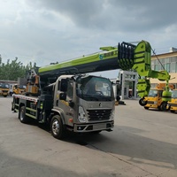 Fabricant chinois de grues hydrauliques mobiles de 10 tonnes pour camions