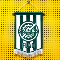 Drapeau personnalisé en polyester pour équipes de football, clubs de soccer, échanges sportifs, événements sportifs, Coupe du Monde 2026 (Brésil, Argentine, États-Unis)
