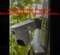 Support universel 3 axes en acier inoxydable 304/316L, bec de canard, pour caméras de surveillance/projecteurs/radar