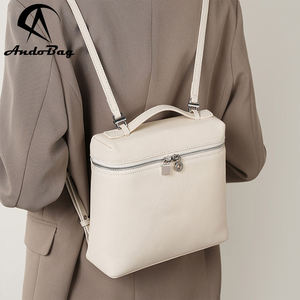 AndoBag Fashion Casual <b>Backpack</b> for Women Genuine Cow Leather Shoulder Bag Travel <b>Large</b> Capacity <b>Backpacks</b> 2366 - Product Image 1