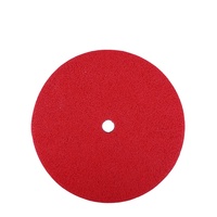 Disque de polissage rouge 8x1 pouce (200mm) en fibre de nylon, à profil convolutoire, 5P 7P 9P 12P, pour acier inoxydable