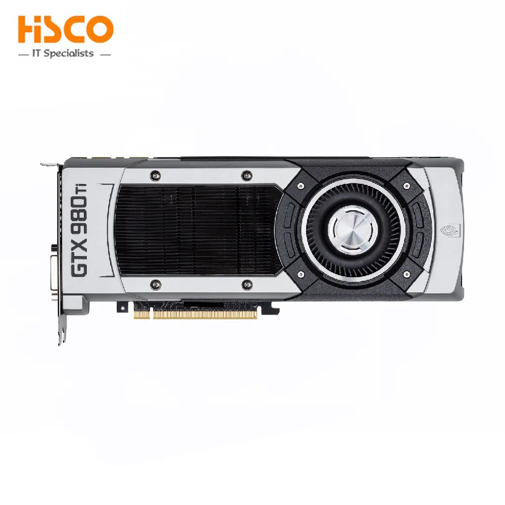 GTX980 Ti For Nvidia GeForce GTX 980 Ti 6GB GDDR5384ビット1000MHz PCIe 3.0 x16250WグラフィックスカードGPUビデオカードゲーミングカード