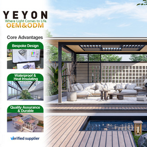 Yeyon 2026 OEM Auvents d'extérieur, Gazebos, Sauna de jardin, Auvent <span class=keywords><strong>marquise</strong></span>, Toit extérieur, Véranda résidentielle, Serre en verre - Product Image 1