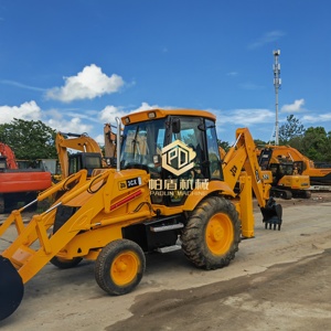 รถตักล้อยางมือสอง JCB 3CX 4CX สีเดิมจากโรงงาน ผลิตในสหราชอาณาจักร ระบบขับเคลื่อน 4 ล้อ สภาพดี เครื่องยนต์สมบูรณ์ - Product Image 3