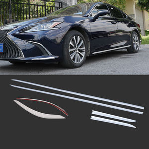 Kit de carrocería de tira de puerta Exterior de coche modificar para <span class=keywords><strong>Lexus</strong></span> <span class=keywords><strong>Es</strong></span> ES200 260 <span class=keywords><strong>300H</strong></span> 2018 2019 2020 2021 2022 <span class=keywords><strong>2023</strong></span> 2024 modificación automática - Product Image 1
