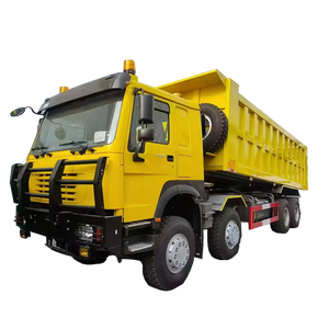 कारखाने की कीमत का उपयोग होयो ट्रक 8x4 /6x4 /6x4 डंप ट्रक साइनोट्रूक टिपर 12 पहिया/10 पहिया 50 टन ट्रक का उपयोग डंप ट्रक - Product Image 5