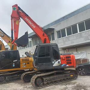 Excavatrice Hitachi Zaxis 120-3G, année 2023, faible nombre d'heures de fonctionnement, occasion, d'origine, 12 tonnes, machine de construction pour travaux de terrassement. - Product Image 2