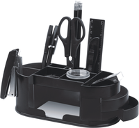 Accessoires de bureau, porte-stylos classique en plastique 	 Porte-stylos multifonctionnels, porte-stylos pour organiser le bureau