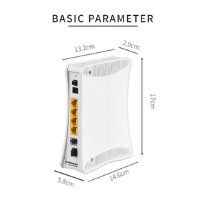 Giá Rẻ Giá Bt-Bcm6838E FTTH sợi quang Router <span class=keywords><strong>Modem</strong></span> gepon không dây 4fe + 1tel + 2.4GWiFi 4 cổng Ethernet epon onu ONT - Product Image 2