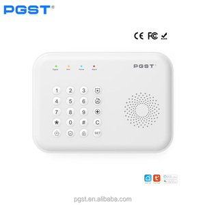 Pgst Tuya Đơn Giản An Toàn Nhà Thông Minh Không Dây Chống Trộm An Ninh Hệ Thống Báo Động ABS Chất Liệu Fcc Ce Rohs Chứng Nhận Cho Nhà Wifi Cháy - Product Image 2