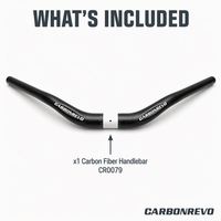 Guidon de trottinette électrique Carbonrevo réglable en hauteur, ajustement parfait, robustesse supérieure, léger