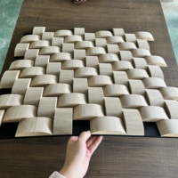 Panneau acoustique hexagonal 3D auto-adhésif, facile à installer, insonorisation, carreaux muraux décoratifs, panneau acoustique en fibre