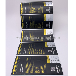 One-stop Customized <b>Labels</b> for Candle Jars Self Adhesive <b>Sticker</b> Customer Printer Roll Plastic Waterproof Synthetic Paper - Product Image 3