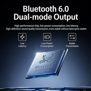 Adaptador USB Bluetooth 6.0, Mini <span class=keywords><strong>Dongle</strong></span> USB Inalámbrico para PC, Altavoz, Teclado, Ratón, Controlador de Juegos - Product Image 3