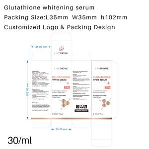 100% Reines Natürliches Vitamin C Kollagen Kojisäure Anti-Aging Falten Vitamin C Haut- und Gesichtsaufhellung Glutathion Serum - Product Image 5