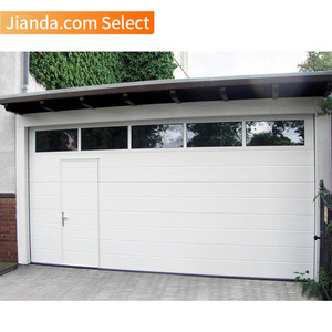 Fornitore della cina porte da garage puertas de cocheras pro de crondomonio di alta qualità con porta pedonale - Product Image 3