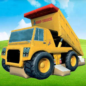 Château gonflable sur le thème du <span class=keywords><strong>camion</strong></span> à <span class=keywords><strong>benne</strong></span> basculante, structure de saut en PVC pour événements en plein air - Product Image 2