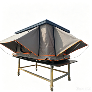 Carpa <span class=keywords><strong>de</strong></span> <span class=keywords><strong>techo</strong></span> para camioneta, para las cuatro estaciones, tipo pop-up, para 2 personas, con soporte recto y apertura automática rápida. - Product Image 2