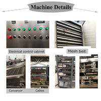 Groente- en fruitdroogmachine, continue gaasbanddroger, gaasbanddroger, transportbanddroger, banddroger fabrikanten