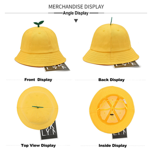 促销幼儿园儿童帽个性化渔夫帽儿童水桶帽带定制标志 - Product Image 4