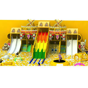 <span class=keywords><strong>Castillo</strong></span> Inflable de Alta Calidad con Piscina de Pelotas y Laberinto, Equipo Comercial para Niños, Área de Juegos Interior - Product Image 3