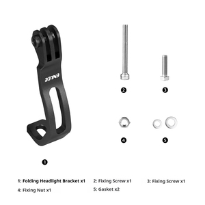 Soporte de Montaje Frontal de Aleación de Aluminio ENLEE para Patinete <span class=keywords><strong>Plegable</strong></span> M365, Soporte para Linterna, Cámara de Acción y Faro de <span class=keywords><strong>Bicicleta</strong></span> <span class=keywords><strong>Plegable</strong></span> - Product Image 3