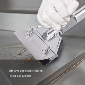 420 acier inoxydable Commercial hôtel Restaurant <span class=keywords><strong>cuisson</strong></span> BBQ outils moderne <span class=keywords><strong>table</strong></span> à frire pelle gril nettoyage <span class=keywords><strong>grattoir</strong></span> <span class=keywords><strong>pour</strong></span> Barbecue - Product Image 2