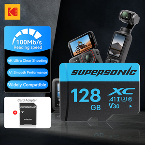 Carte SD TF Mini Supersonic Y600A haute vitesse 32 Go-256 Go V30 certifiée CE RoHS FCC pour téléphones et ordinateurs - Product Image 2