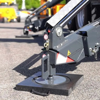 Machines d'ingénierie lourde UHMWPE Plaque Grue Pied Jack Pads Polyéthylène Outrigger Pads