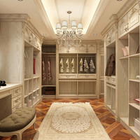 CBMmart Armario en Forma de L, Diseño Moderno, Personalizado, de Madera MDF, Contrachapado, Melamina, Chapa de Madera, para Dormitorio, Sala de Estar, Hogar