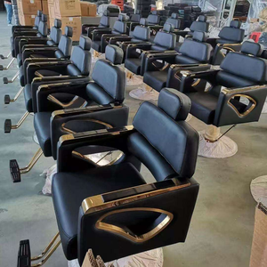 Fauteuil de Barbier Rose pour Salon de Coiffure et de Beauté - Mobilier Professionnel en Gros pour Salons - Product Image 4
