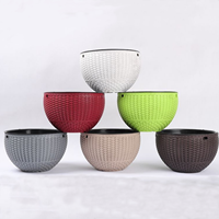 Pot bunga sukulen keramik desain Vintage Nordic Pot dalam ruangan luar ruangan penggunaan Klasik Hotel taman Pot tanaman bahan plastik