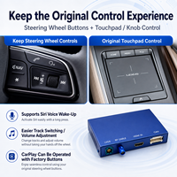 Module CarPlay Android Auto sans fil pour Lexus Touchpad 2014-2020, kit de mise à niveau Plug and Play, contrôle de l'écran d'usine