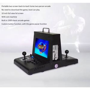 เครื่องเกมอาร์เคดขนาดเล็ก 10 นิ้ว LCD โลหะ สำหรับ 2 ผู้เล่น พร้อมเกม 1388 in 1 รับประกัน 1 ปี - Product Image 3