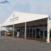 Personalización 20x40 40x100 Tienda de PVC blanco Tienda de campaña Carpa para eventos al aire libre