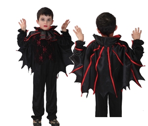 Costumes d'Halloween pour enfants, série Vampire, horreur, elfe, garçon, cosplay, fantôme, polyester, vente en gros, haute qualité - Product Image 6