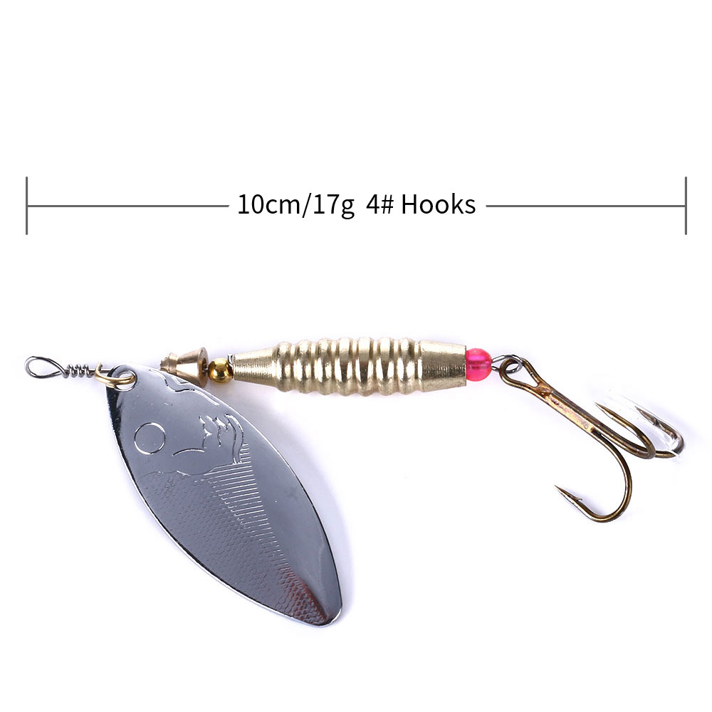 Cucchiaini Rotanti Per Pesca Trota | Artificiali Con Ancora Per Fiume E Lago | Offerta Set