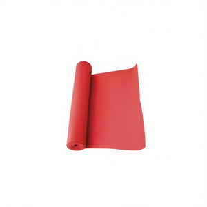 Tapis de yoga en PVC rouge 173*61*0.3cm, durable et confortable pour votre pratique - Product Image 2