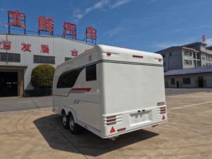 Remolque <span class=keywords><strong>de</strong></span> Viaje <span class=keywords><strong>de</strong></span> Lujo <span class=keywords><strong>de</strong></span> 6.9m, RV Camper con Chasis AL-KO, Muebles <span class=keywords><strong>de</strong></span> Aluminio sin Madera, Frenos Eléctricos, Diseño Moderno <span class=keywords><strong>para</strong></span> 2-4 Personas - Product Image 3