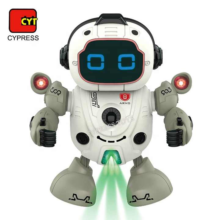 New Programming Electric Dancing Robot Toy With Music