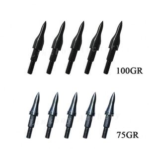 Linkboy Bắn Cung 75 - 125 Hạt Lĩnh Vực Điểm Mũi Tên Đầu Vít Trong Mũi Tên Điểm Cho Mục Tiêu Săn Bắn Và Bắn Súng - Product Image 3