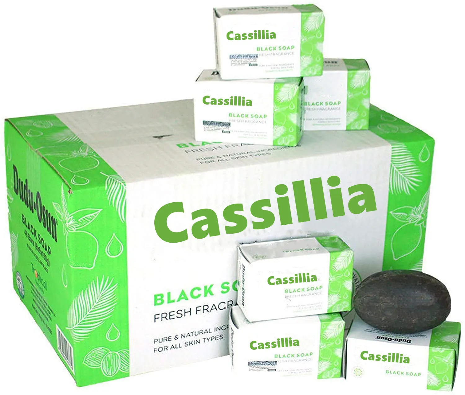Cassillia Groothandel Zwarte Zeep Dudu Voor Afro-Amerikaanse Huidverzorging Elke Zeep Bevat Shea Boter