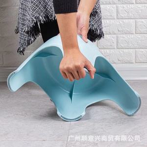 <b>Plastic</b> Stool For Kids And Adults 29x23x20cm 31x25.5x24cm Bathroom Living Room Use - Product Image 3