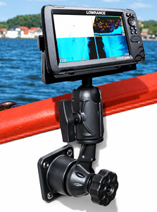 Soporte de Brazo Oscilante Horizontal de Aluminio de Grado Marino Velpaw de 7.32 Pulgadas para Sonda de Pesca, Rotación de 360 Grados, Ajustable en Múltiples Ángulos - Product Image 5