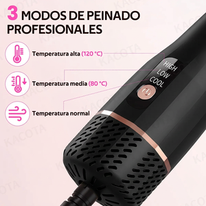 <span class=keywords><strong>Brosse</strong></span> à air chaud durable tout-en-un avec moteur haute vitesse et écran LED pour salons de beauté - Product Image 2