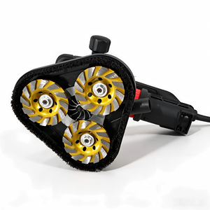 3 Heads Handheld Electric Concrete Planer Dustless Cement Grinder Wall Floor <strong>Sander</strong> for Epoxy Removal <strong>Old</strong> Wall Renovation - Product Image 3