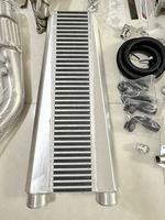 Radiateur de refroidissement Intercooler SKUNK-2 Collecteur T3 Intercooler Kit Turbo K-series pour K20 K24 RSX EP3 avec bride de wastegate 44mm